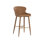 EVORA Upholstered Stool with Metal Frame
