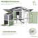 Flitwick 81” Large Chicken Coop with Chicken Run