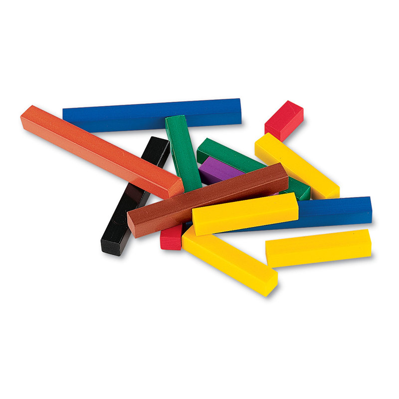 Cuisenaire tiges en plastique multi-paquet