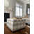 100% polyester beige / blanc