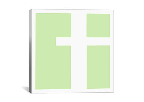 « the type »-impression sans cadre sur toile, H 37 po x l 37 po x P 1,5 po, T