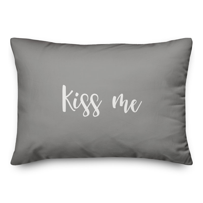  Coussin Kiss Me, Gris