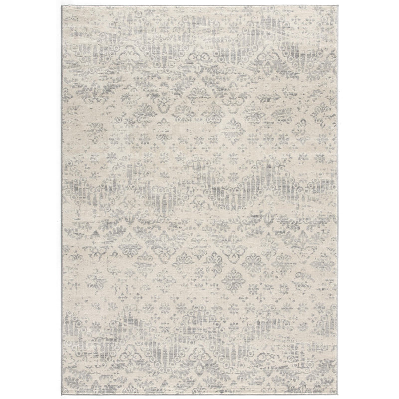Tapis d'entrée gris / beige 2 pi x 5 pi (2 pi 3 po x 5 pi 1 po) Liora, Tapis de couloir 2 pi 3 po x 5 pi