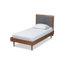 Lit plateforme capitonné simple Chartrand-116339299