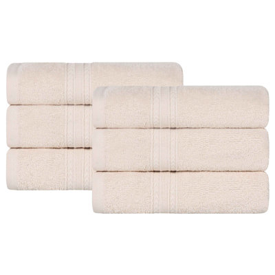 Hannu 450 GSM Eco-Friendly 100% Ringspun Sustainable Cotton Solid Hand Towel Set