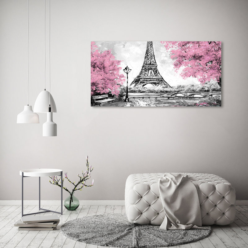 Eiffel Tower Paris - Wrapped Canvas Print
