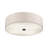 Flaire Linen Blend Semi Flush Mount-717225739