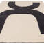Bloxberg Icon Cream/Black Area Rug-1682927384