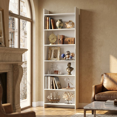 170 cm H x 48 cm W Solid Wood Bookcase