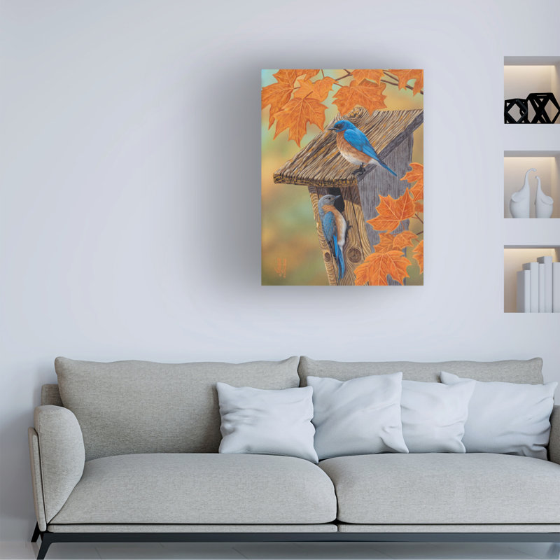 Jeff Hoff Sugar Maple Blues Canvas Art, 14" H x 19" W