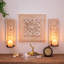 2 Piece Wood Wall Bath Sconce Set-609403538