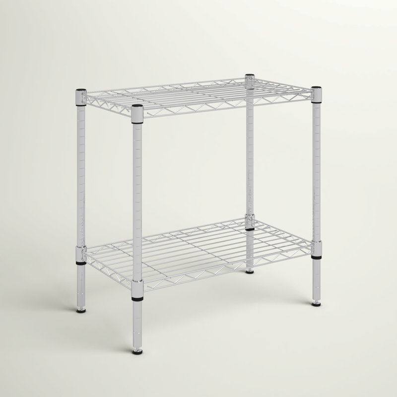 Alexandrina 24'' W Steel Height -Adjustable Shelving Unit