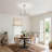 20-Inch Crystal Ceiling Fan with Light