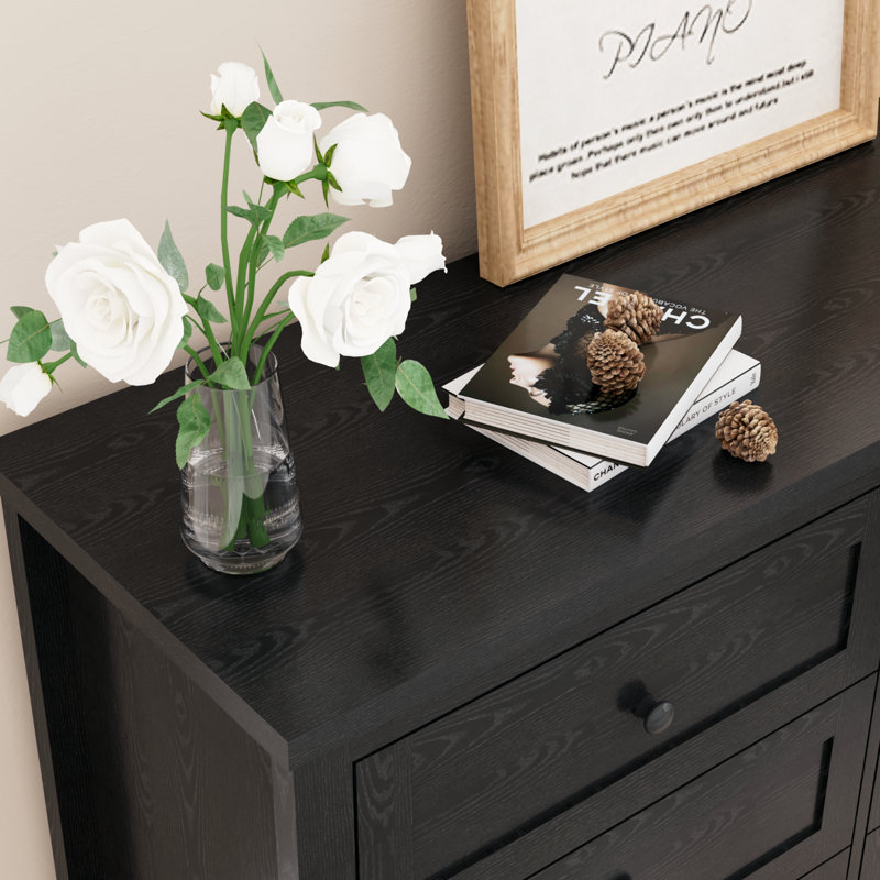Kostival 6 - Drawer Dresser, Black