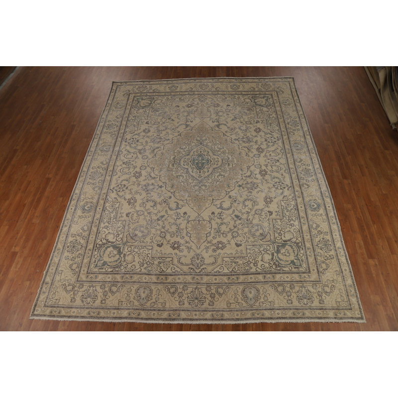 Tapis traditionnel en laine Medallion 10 x 12