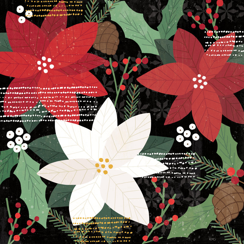 Mod Holiday V by Veronique Charron - Wrapped Canvas Print, 122cm H x 122cm W x 3.8cm D