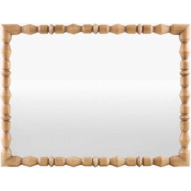 Elisaveta Mirror, Natural Wood, 40" x 30"