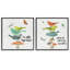«Flock Together Partagez Birds», ensemble de 2 giclées par Sue Schlabach-1116351649-1116351648