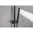 Handheld Shower With 28-Inch Slide Bar, 59-Inch Hose, And Adjustable Head Matt Black Showering Height In Functional