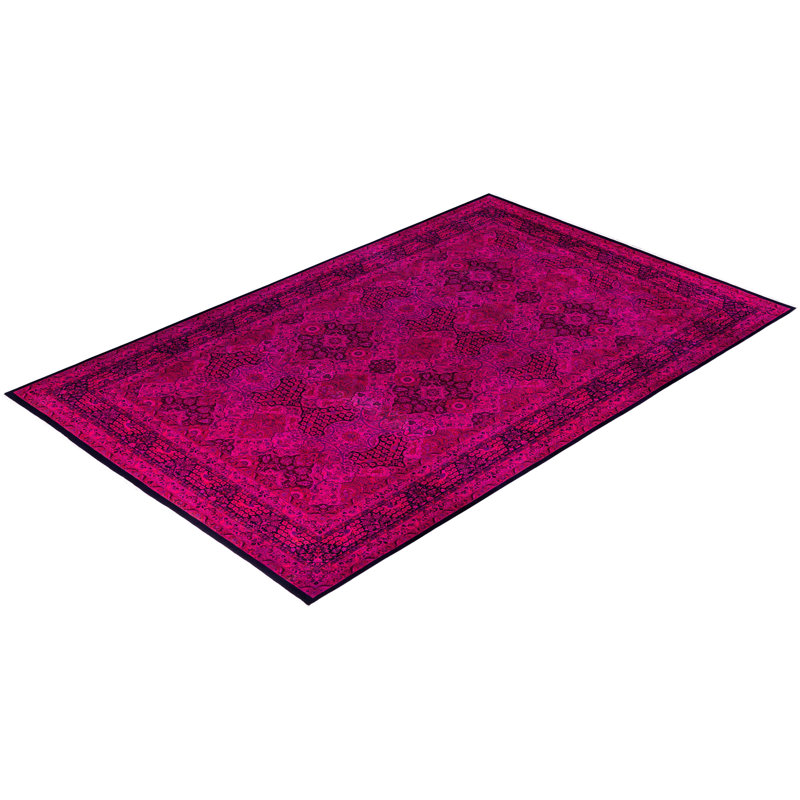 Overdyed One-of-a-Kind 10' 1" X 15' 7" Hand Knotted Area Rug