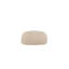 Monquel 196cm Wide Round Pouf Ottoman