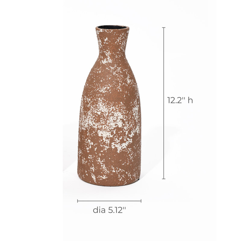 Malessa Handmade Stoneware Table Vase