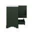 Meuble-lavabo de 20 pouces avec lavabo supérieur en céramique, porte à fermeture douce, support de rangement fixé à la porte et tablettes réglables, tiroir à compartiments-1715636299