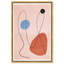 Conneting Color Points Canvas Abstract Print by Oliver Gal, Black Frame, 10 x 15-1070693398-1070693403