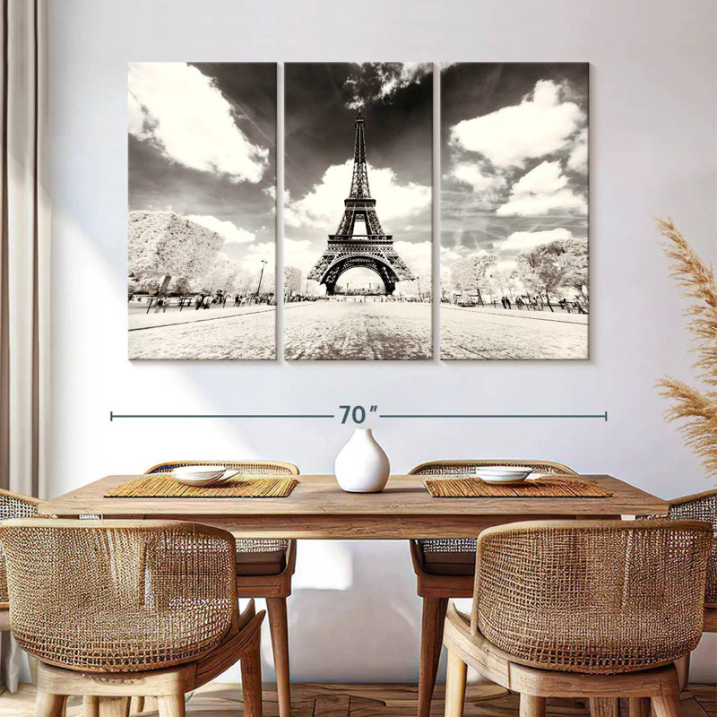 Kavia His Majesty Eiffel, 32" H x 50" W