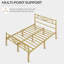 3Ft Single Metal Bed Frame-1123425556-1122690358