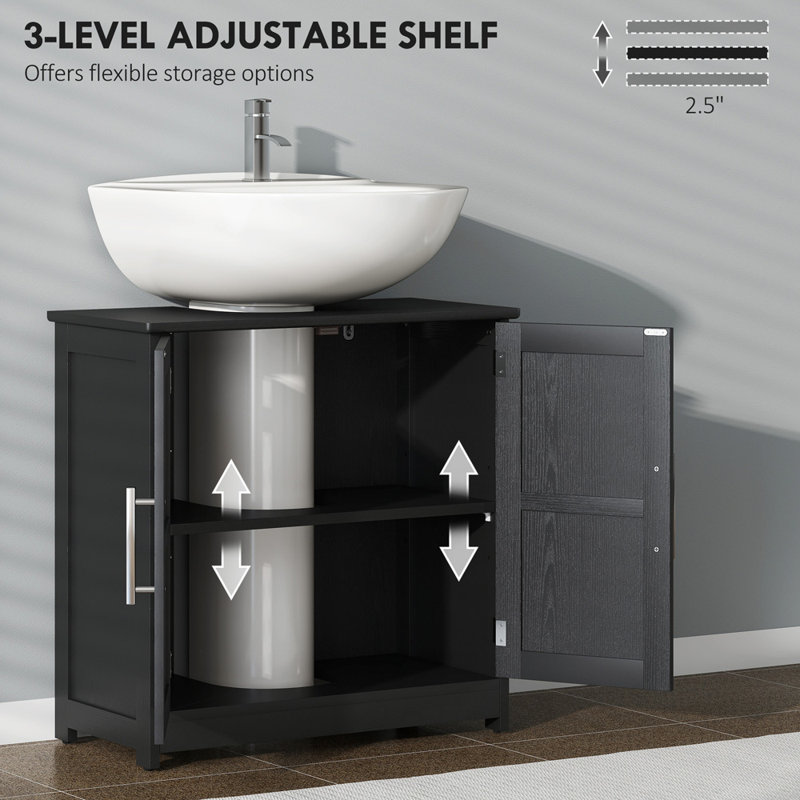 Meuble-lavabo 23,6 po avec rangement