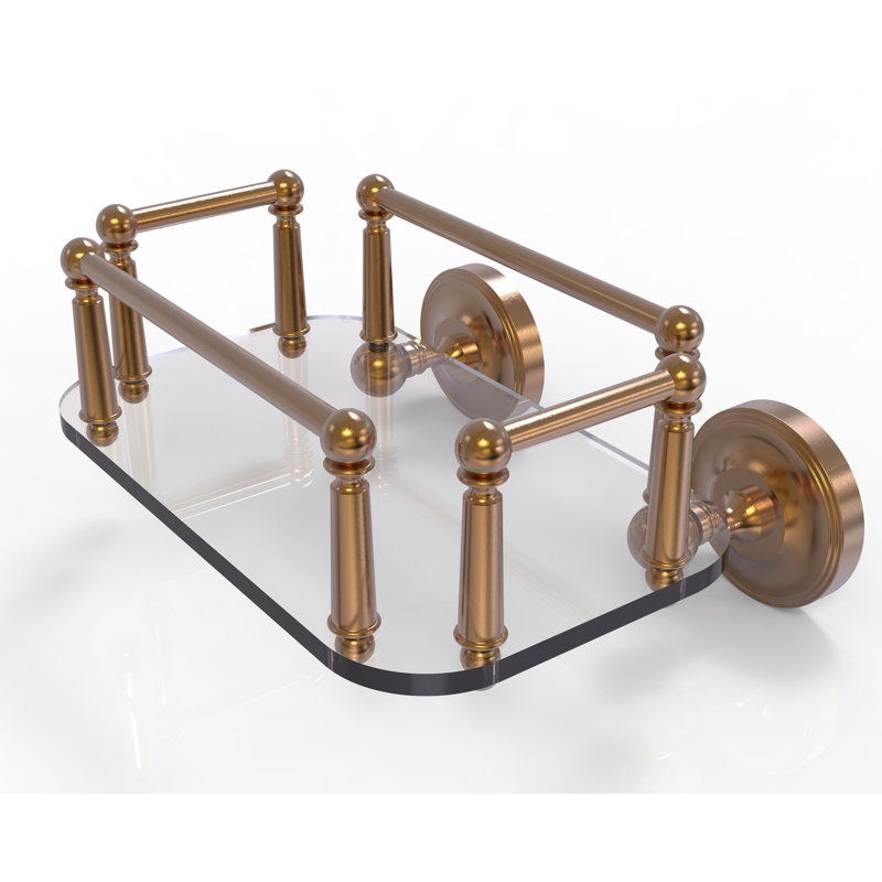 Alcott Soap Dish, Brushed Bronze