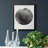 Graphite Moon I Premium Framed Canvas - Ready to Hang