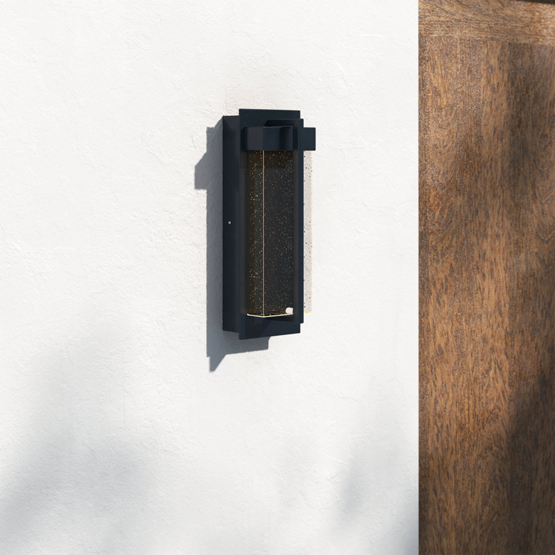 Ayoka Aluminum LED Wall Light, 13.75" H x 4.75" W x 2.75" D