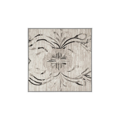 Machine Washable Gray Area Rug