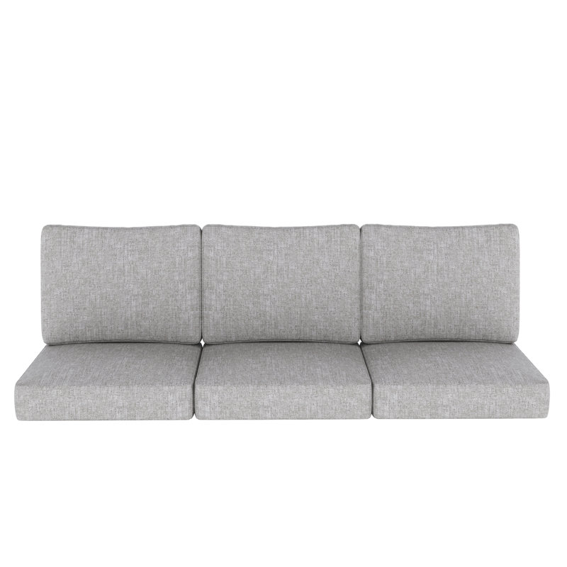 Sunbrella® Outdoor Sofa Seat / Back Cushion, Canvas Granite Sunbrella® Canvas