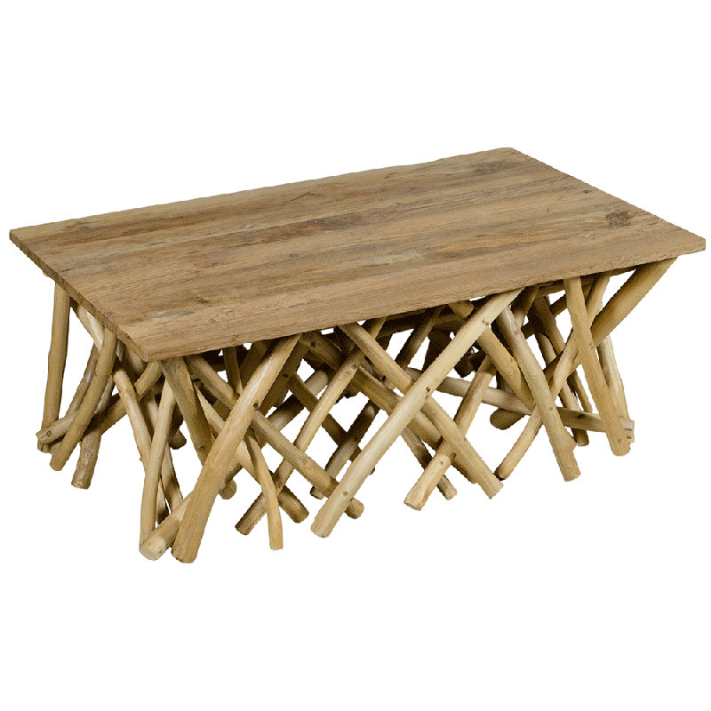 Table basse 39,5 "Teakwood