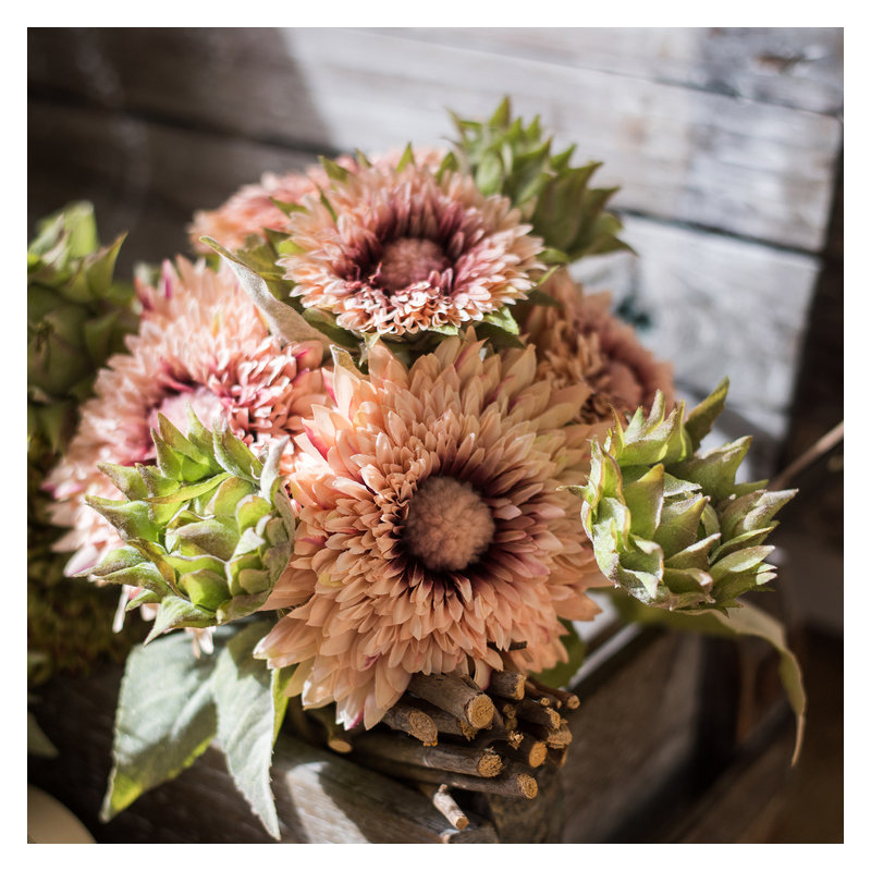 Arrangement floral tournesol rustique Toddington
