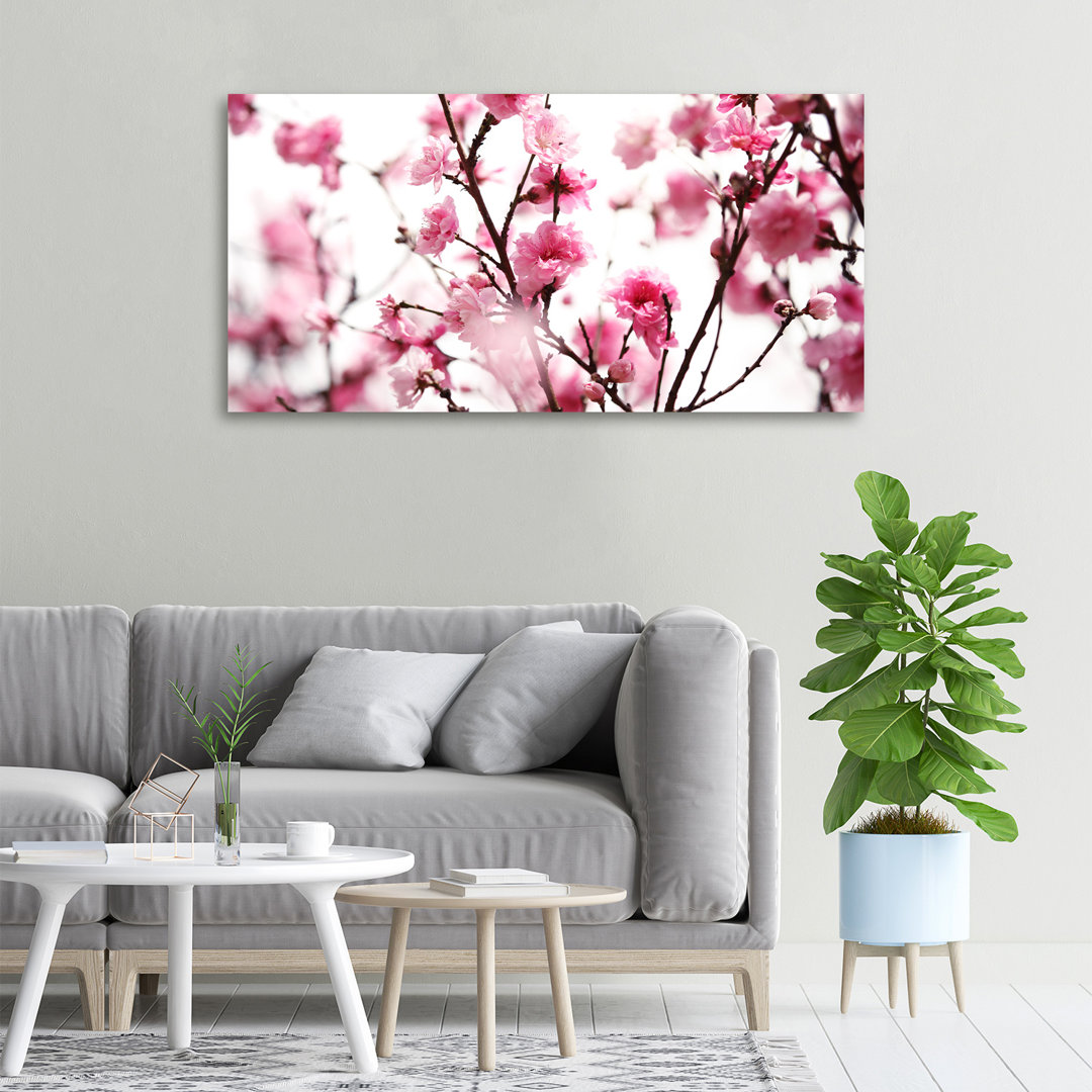 Plum Blossom - Ungerahmte Kunstdrucke auf Leinwand