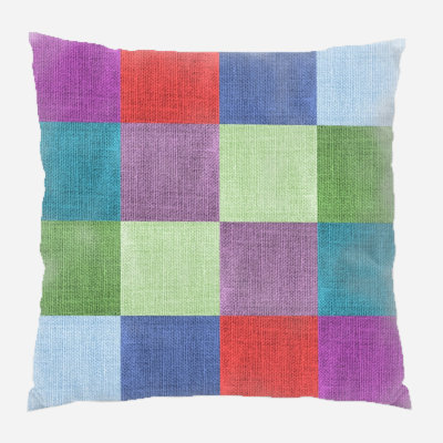Coussin décoratif en tissu