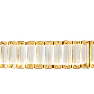 Lustre linéaire moderne à DEL Oballa