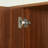 63" Vertical Stripe Buffet Cabinet Sideboard with stoarge-128970097