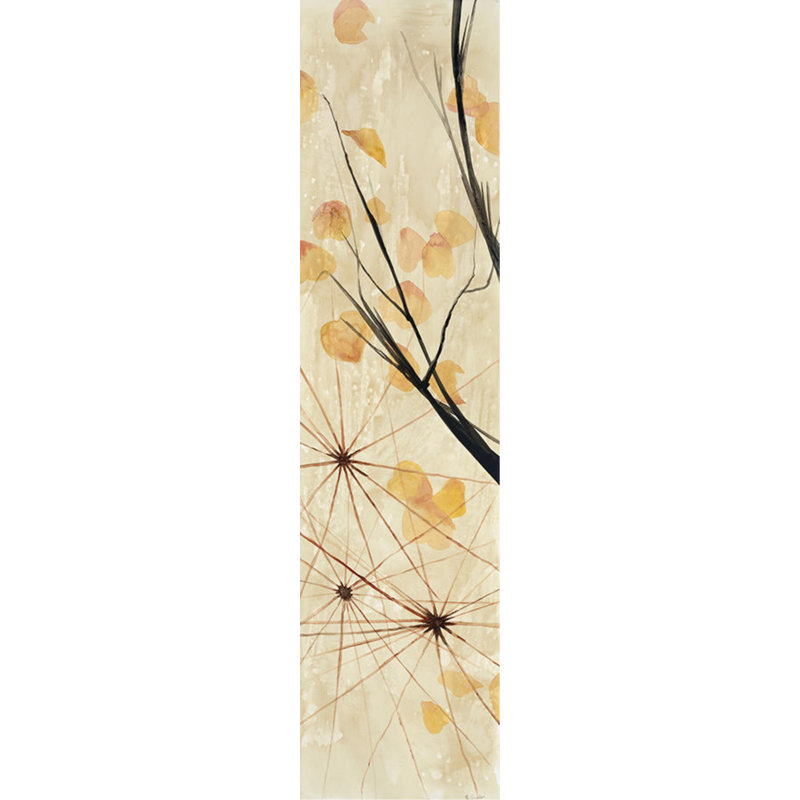 Haiku I Print, Glass Coat, 64" H x 16" W