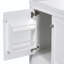 Meuble-lavabo simple 30 po avec plateau en résine Cordle-457287393