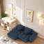 Canapé modulaire surdimensionné désossé en chenille modulaire désossé, conception capitonnée sans assemblage, canapé convertible multi-combinaisons avec base antidérapante, tissu mousseux doux pour le salon-585224635