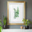 Eucalyptus I - Peinture sur toile encadrée-1915450140-1915450143