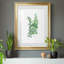 Eucalyptus I - Peinture sur toile encadrée-1915450143-1915450140