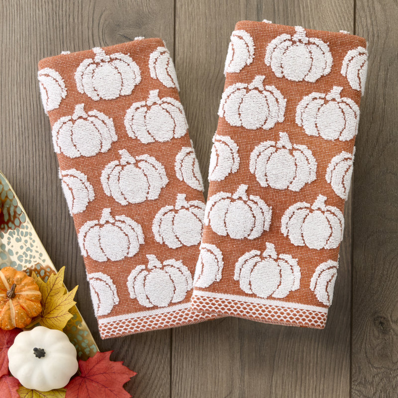 PUMPKIN SCULPTED JACQ HAND-SPICE, Spice