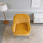 Fauteuil d'appoint en velours, chaises de salon rembourrées modernes-126660547