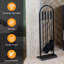 Steel Fireplace Tool Set